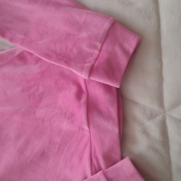 Girls velour hoodie - Picture 3 of 3